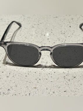 Moscot clear gray sunglasses